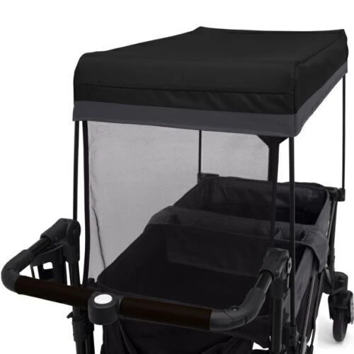 Little Folks by Delta Children City Wagon Cruiser Stroller, New Black&&
