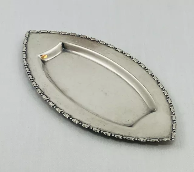 Antique Shiebler & Co Sterling Silver Pin Trinket Vanity Tray - Art Nouveau