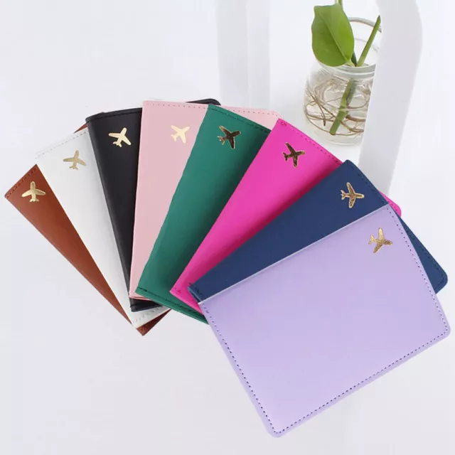 Passport Cover Holder Wallet Case Protector Travel Accessories Sleeve PU Leather