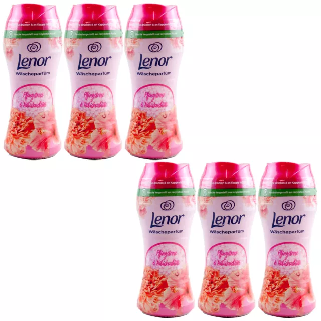 Lenor Parfum de Linge Pivoine & Hibiskusblüte 6 X 210g Blanchisserie