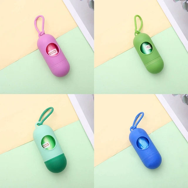 Bolsa de basura mascotas exterior ROSA ROJO ZAFIRO VERDE HIERBA GRIS + ROJO AZUL CLARO