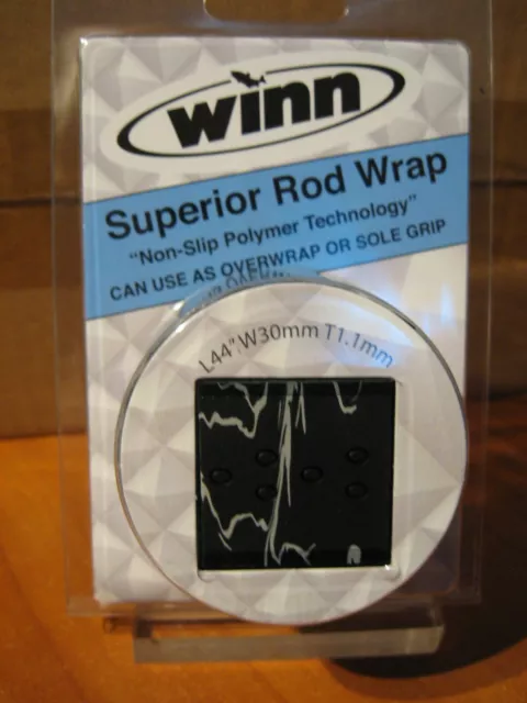 WINN GRIPS 66 SLIM Superior Fishing Rod Wrap OverWrap BOW11-CHB Charcoal  Black $16.07 - PicClick