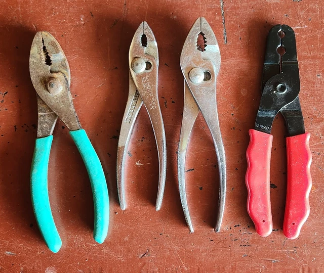 Shriro, Motor Spec Slip-Joint Pliers & Crimper Made in USA, Japan, Taiwan