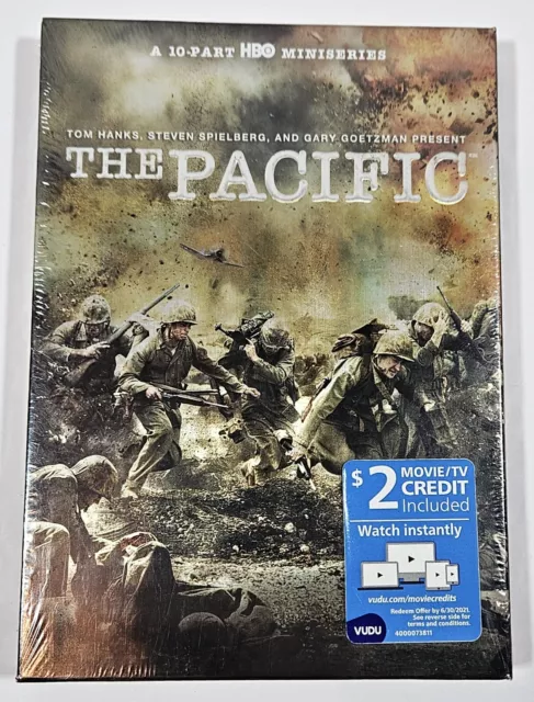 The Pacific Complete 10-Part Tom Hanks HBO Miniseries ~ BRAND NEW 6-DISC DVD SET