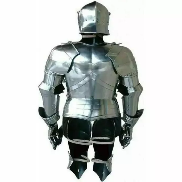 Gothic Suit of Armor Medieval Full Body Armour Wearable Knight Costume replica 2