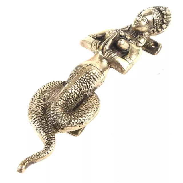 Serpent Naga Brass Kitchen Cabinet Handles for Door, Drawer, Dressers, Cupboard