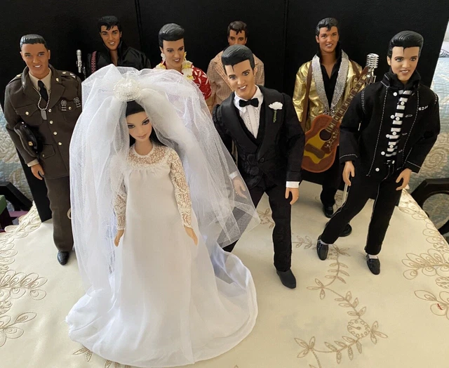 Elvis Presley Doll Lot Priscilla Wedding Army Jailhouse Rock Hawaii Barbie Loves Elvis Presley Doll Lot Priscilla Wedding Army Jailhouse Rock Hawaii Barbie Loves