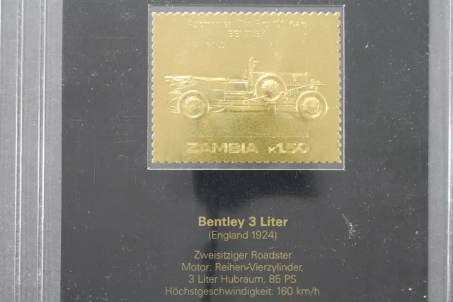 Zambia, n. Michel 380, Bentley 3 litri, nuovo di zecca - 643744