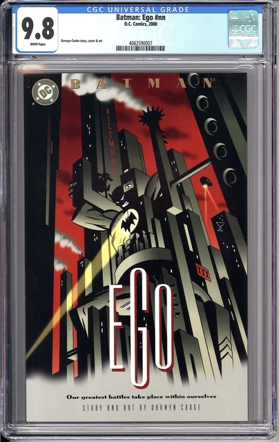 Batman: Ego nn CGC 9.8 2000 4062590007 Darwyn Cooke 1st Print