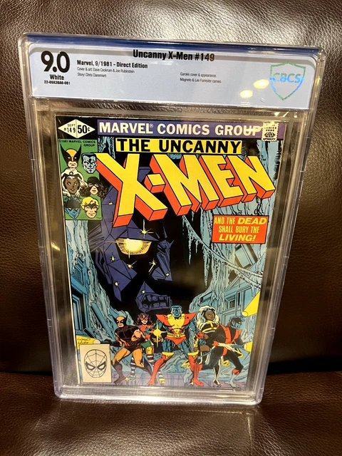 X-Men 149 Graded CBCS/CGC 9.0 VF/NM 1981 Chris Claremont White Pg BRONZE AGE