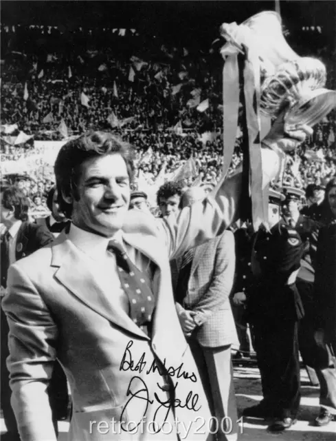 West Ham United FC Hammers 1980 FA Cup Final John Lyall Signed Pre-print A4