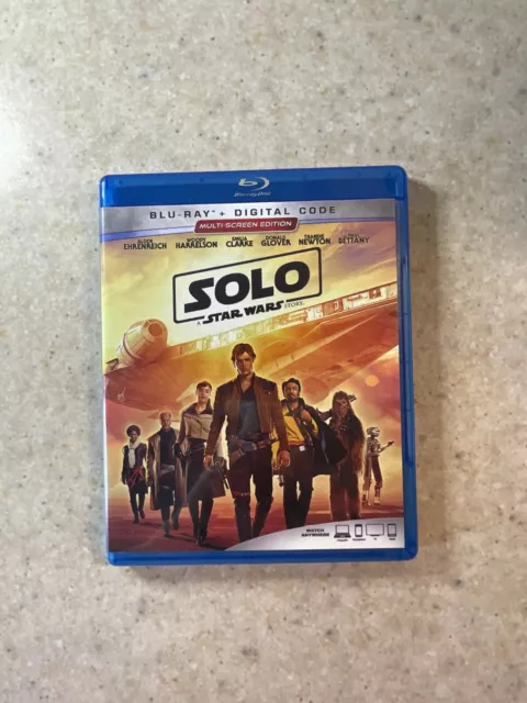 Solo: A Star Wars Story (2-Disc Blu-ray, 2018)
