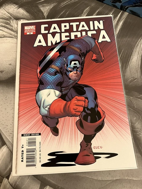 Death of Captain America #25 Marvel Comics Ed McGuinness Variant Cover NM