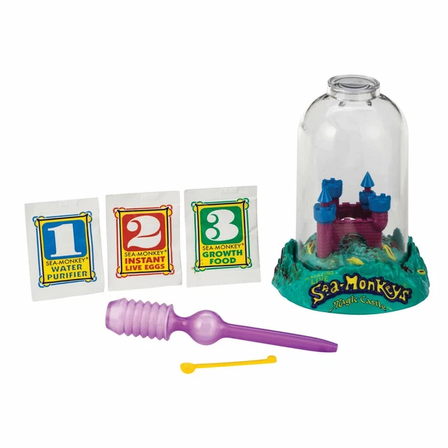 The Original Amazing Live Sea Monkeys Magic Castle Zoo Aquarium 23230 SALE! 2