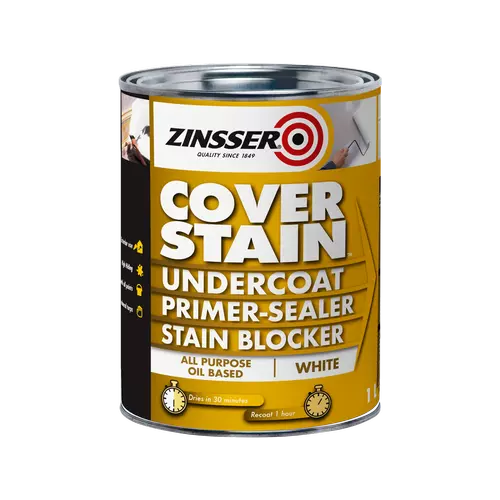 Zinsser 1L CoverStain Primer Sealer Stain Blocker