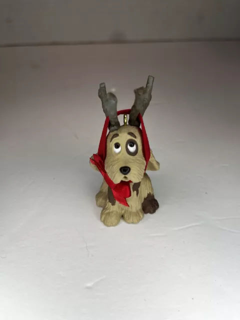 Vintage Hallmark 1987 Reindoggy Keepsake Ornament Christmas Reindeer Dog Puppy