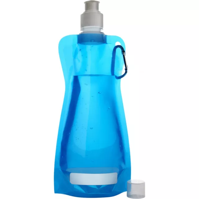 Faltbare Flexible Trinkflasche Wasserflasche Sportflasche Farradflasche  Flasche