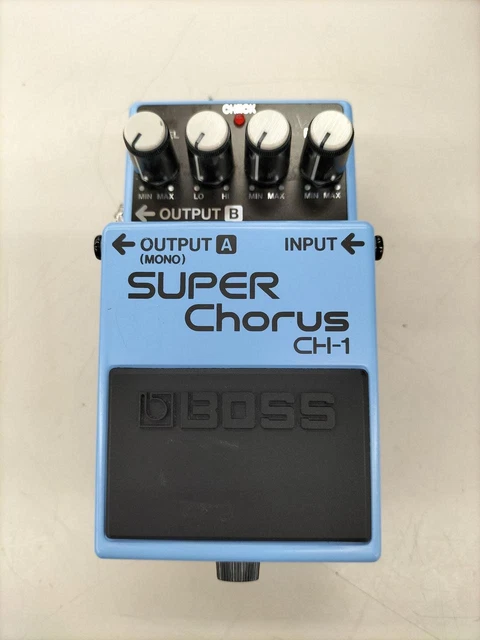 BOSS CH-1 SUPER Chorus Guitar Effects Pedal