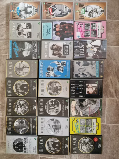 Laurel & Hardy VHS Collection Bundle job lot  Video tapes  very good condition