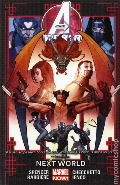Avengers World TPB #3-1ST FN 2015 Stock Image