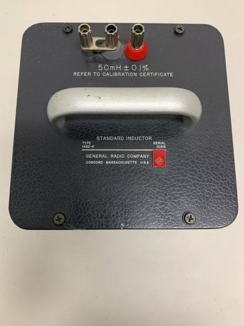 General Radio Standard Inductor Model 1482-K Tested