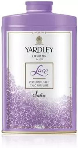 Yardley London Lace Satin Perfumed Talcum Powder Body Deodorizing Talc 100 Gram 2