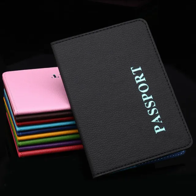 NEW Passport Cover Wallet Travel Holder ID Cards Case Organize PU Leather