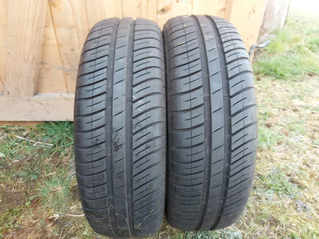 2x Goodyear EfficientGrip Compact - 185/65 R15 88T Sommerreifen 6,5mm Profil