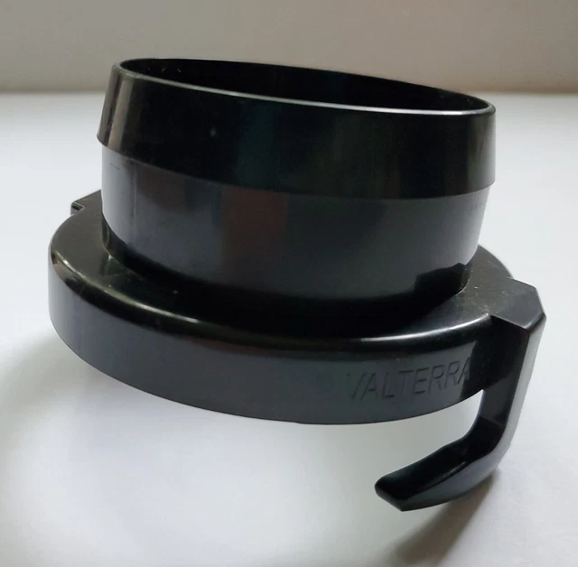 Valterra T1024 Waste Valve Straight Hose Adapter 3" Straight Black For RV Camper