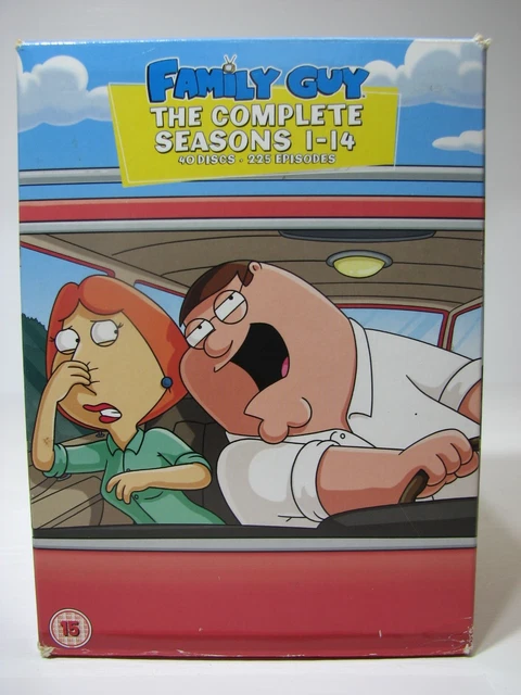 Amguy1 FAMILY GUY - Series 1-14 - Complete (Box Set) (DVD) REGION 2 £17.95 ...