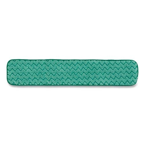 Rubbermaid Q424 Hygen Microfiber Dry Hall Mop, 24", Green (RCPQ42400)