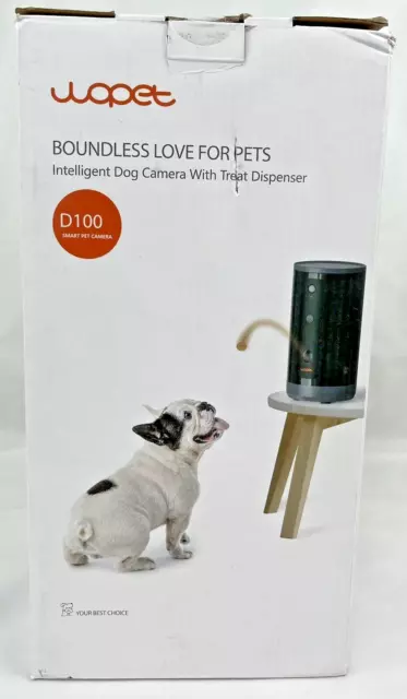 WOPET Intelligent Dog Camera w/ Treat Dispenser - Model D100 - NEW* - FREE SHIP!