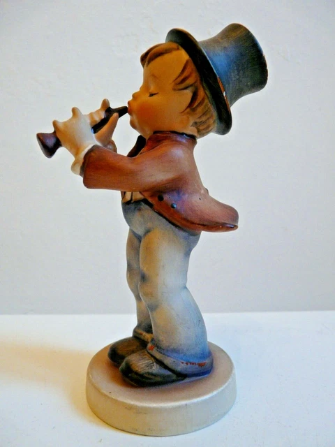 Figurine Goebel Lapin Joueur De Flûte – Faïence Multicolore, Déco Pâques 8cm