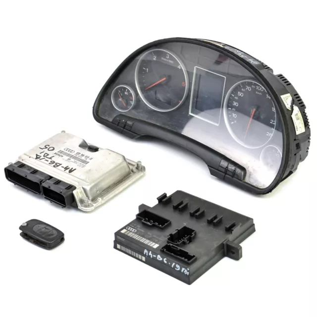 ECU Engine Control Unit Starter Kit Audi A4 B6 8E 2000-2004 1.9 TDI 038906019JQ