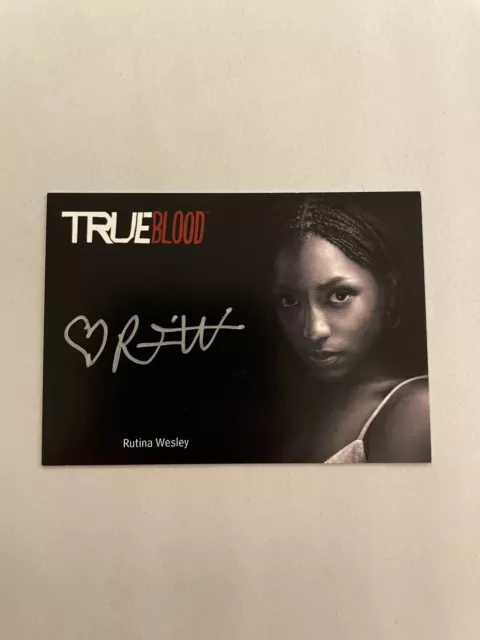 Rutina Wesley As Tara Thornton Rittenhouse True Blood Autograph Card
