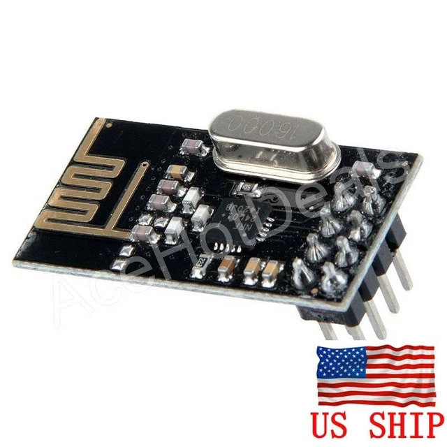 NRF24L01+ 2.4GHZ ANTENNA Wireless Transceiver Module for Arduino $6.09 ...