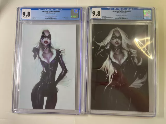 Amazing Spider-Man 19 CGC 9.8 Ivan Tao East Side Comics Virgin Edition w/ COA