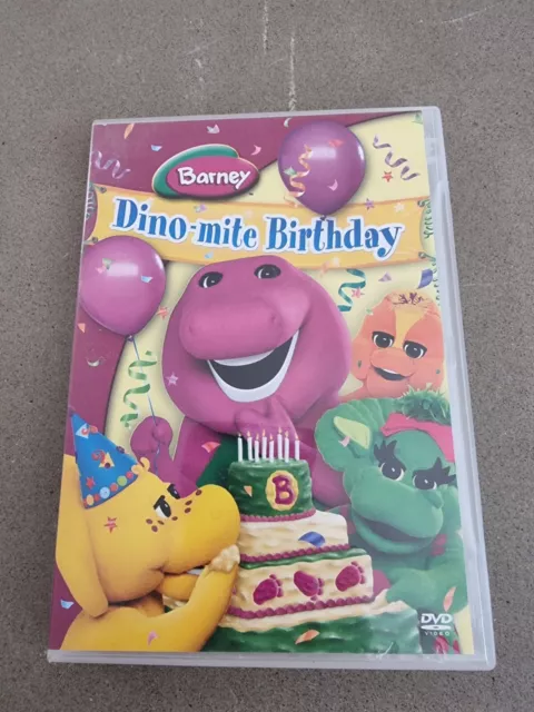BARNEY - DINO-MITE Birthday (DVD) Region ALL NTSC | RARE $12.81 - PicClick