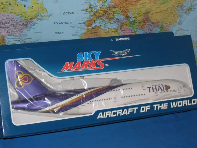 1/200 Skymarks Thai Airlines Airbus A380-800 W/Gear Aircraft Model *Brand New*