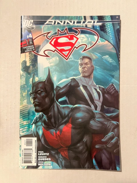 Superman Batman Annual #4 1St App Of Batman Beyond In Dcu Artgerm Cover Art 2010