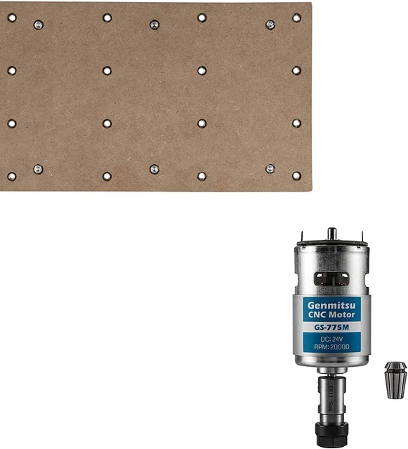 CNC MDF Spoilboard for 3018 CNC Routers, 30 X 18 X 1.2Cm (11-4/5''X 7''X 1/2'')