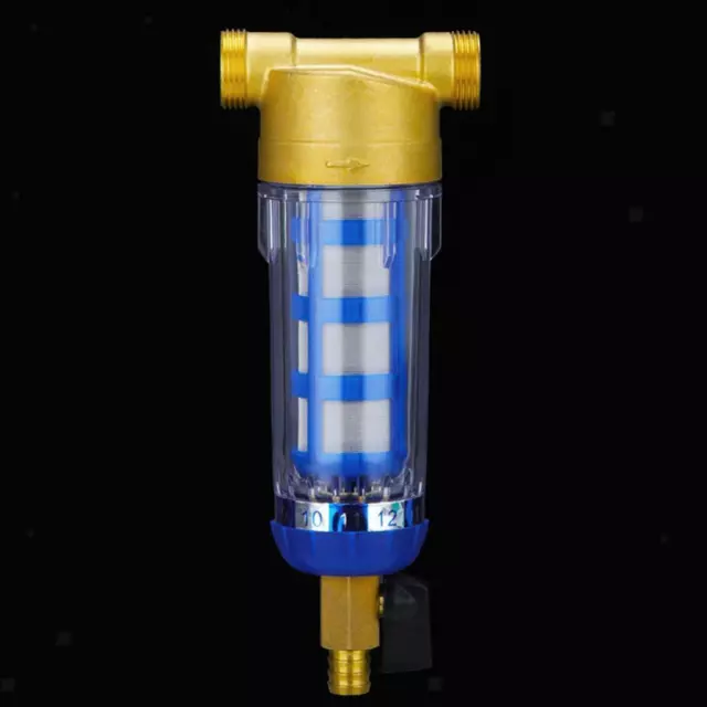Universal Copper Backwash Water Pre Filter System Water Filter Pipes Central
