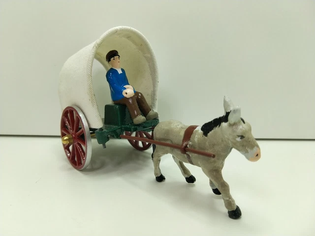 Tombereau Miniature Quiralu - La Ferme - Échelle 1/32 (60mm) - Alu - Restauré - France