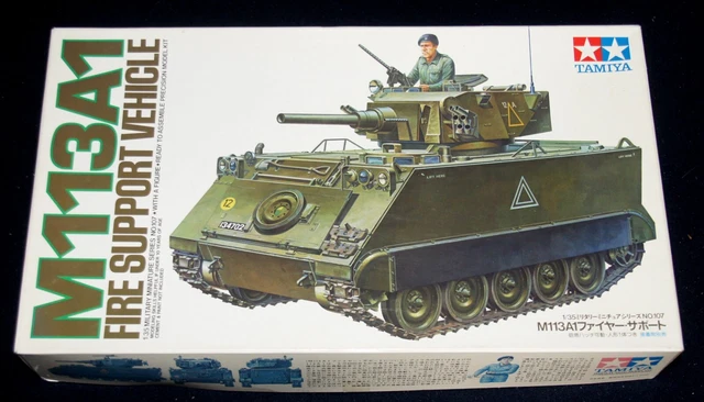 TAMIYA 35107 US M113A1 Fire Support Vehicle - Maquette 1/35 (Occasion)