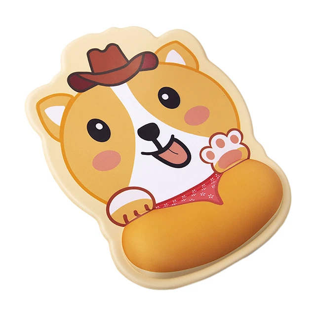Mouse Mat Wear-resistant Non-slip Cartoon Design Mouse Pad Wrist Rest 3d