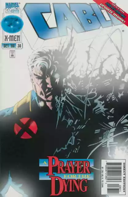 Cable #36 With 2 Overpower Cards Marvel Comics October Oct 1996 (VFNM)