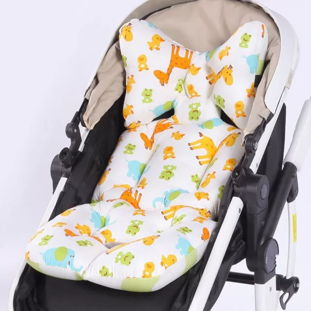 Soft Baby Kids Stroller Pram Pushchair Car Seat Liner Pads Mat Cushion Washable