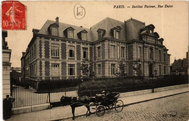 CPA Paris 15e Paris-Institut Pasteur, Rue Dutot (311720)