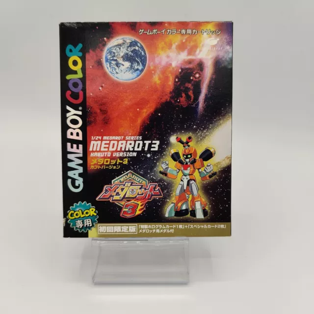 GameBoy Color Medarot Kabuto Version 3 CGB-B32J JP in OVP