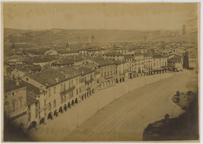 Arena  Vintage albumen print Verona Tirage albuminé  9x13  Circ Italie 
